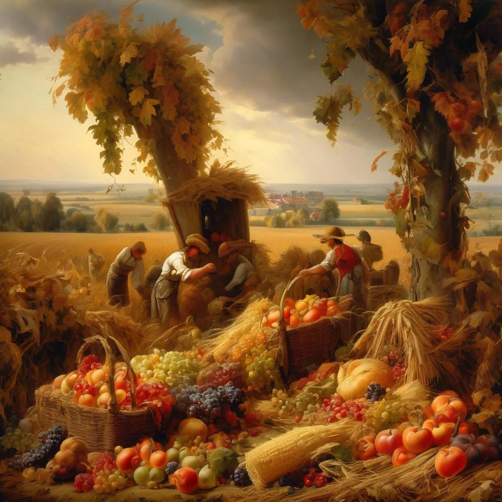 The Last Day Of The Harvest – Franz Richard Unterberger